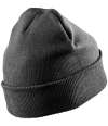 RC929X Result Recycled Woolly Ski Hat Charcoal Grey colour image